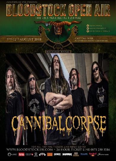 Cannibal Corpse -  Bloodstock 2018