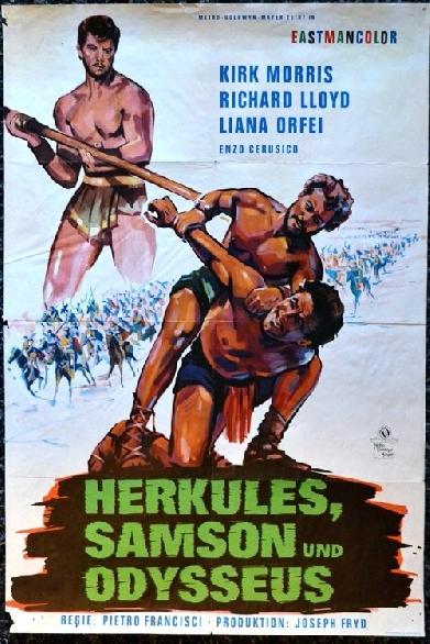 Herkules, Samson und Odysseus