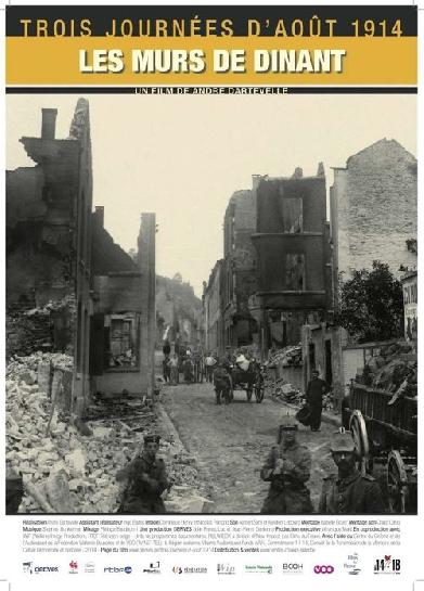 Trois journées d'août 1914, les murs de Dinant