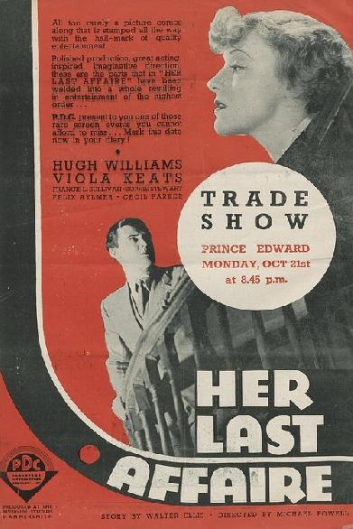 Her Last Affaire