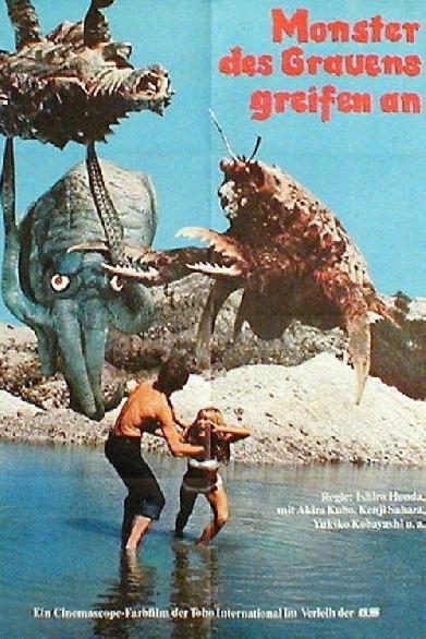 Monster des Grauens greifen an
